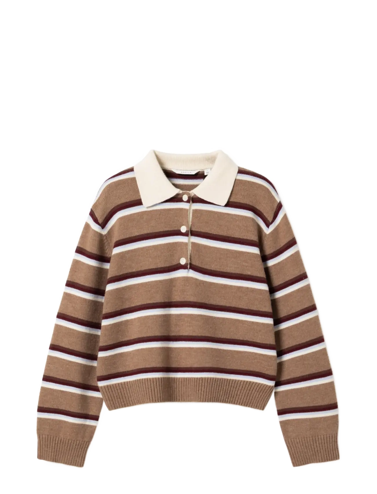 Noella N-Merryll Knit - Modetrender - DELISSA MULTI STRIPE / brown