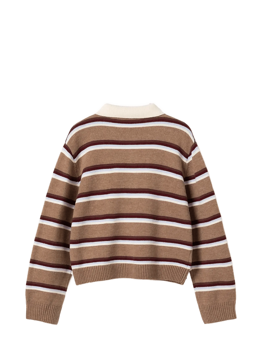 Noella - N-Merryll Knit - stickade tröjor - delissa multi stripe - 2
