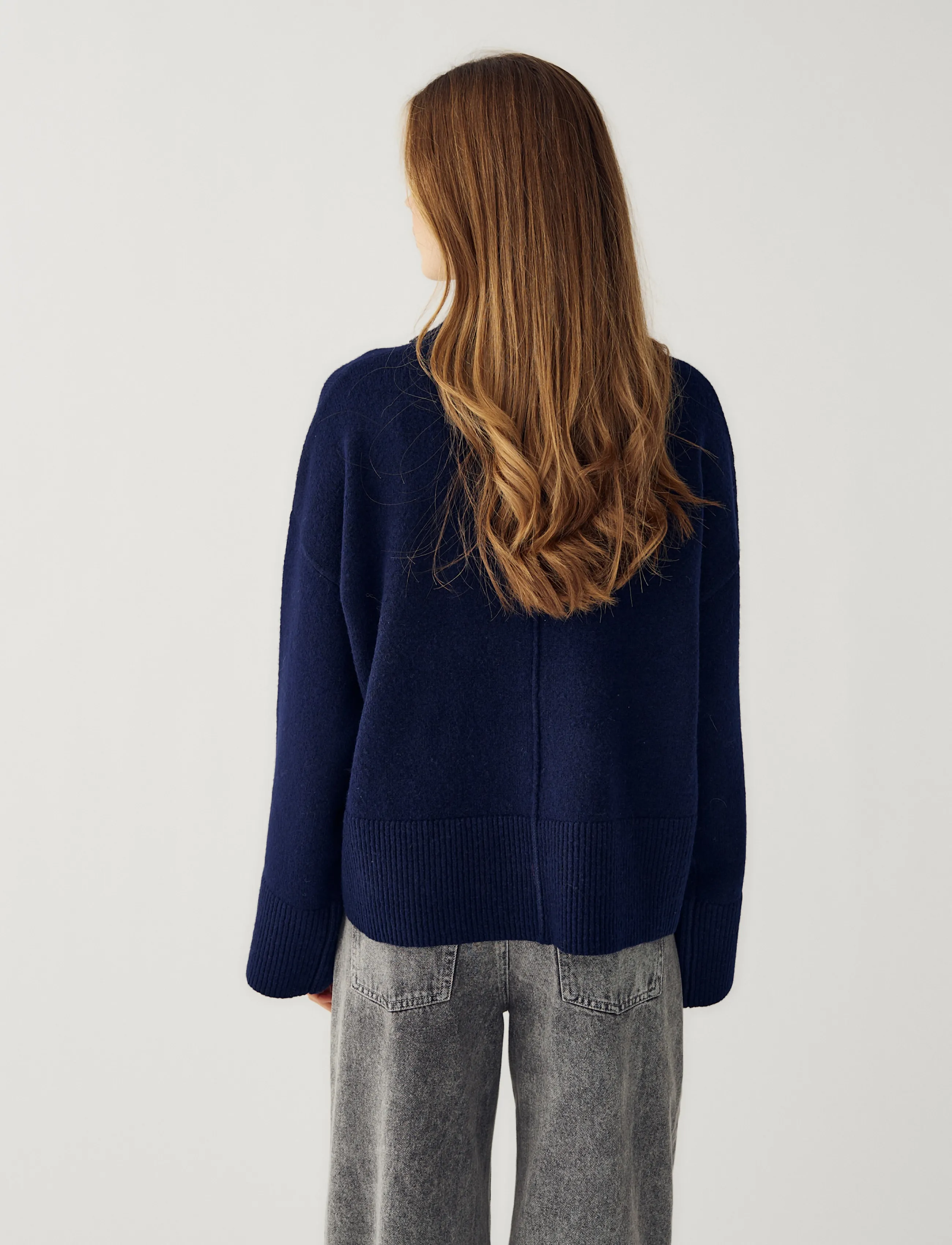 Noella N-Maidie Knit - Fødselsdag - NAVY BLUE / navy