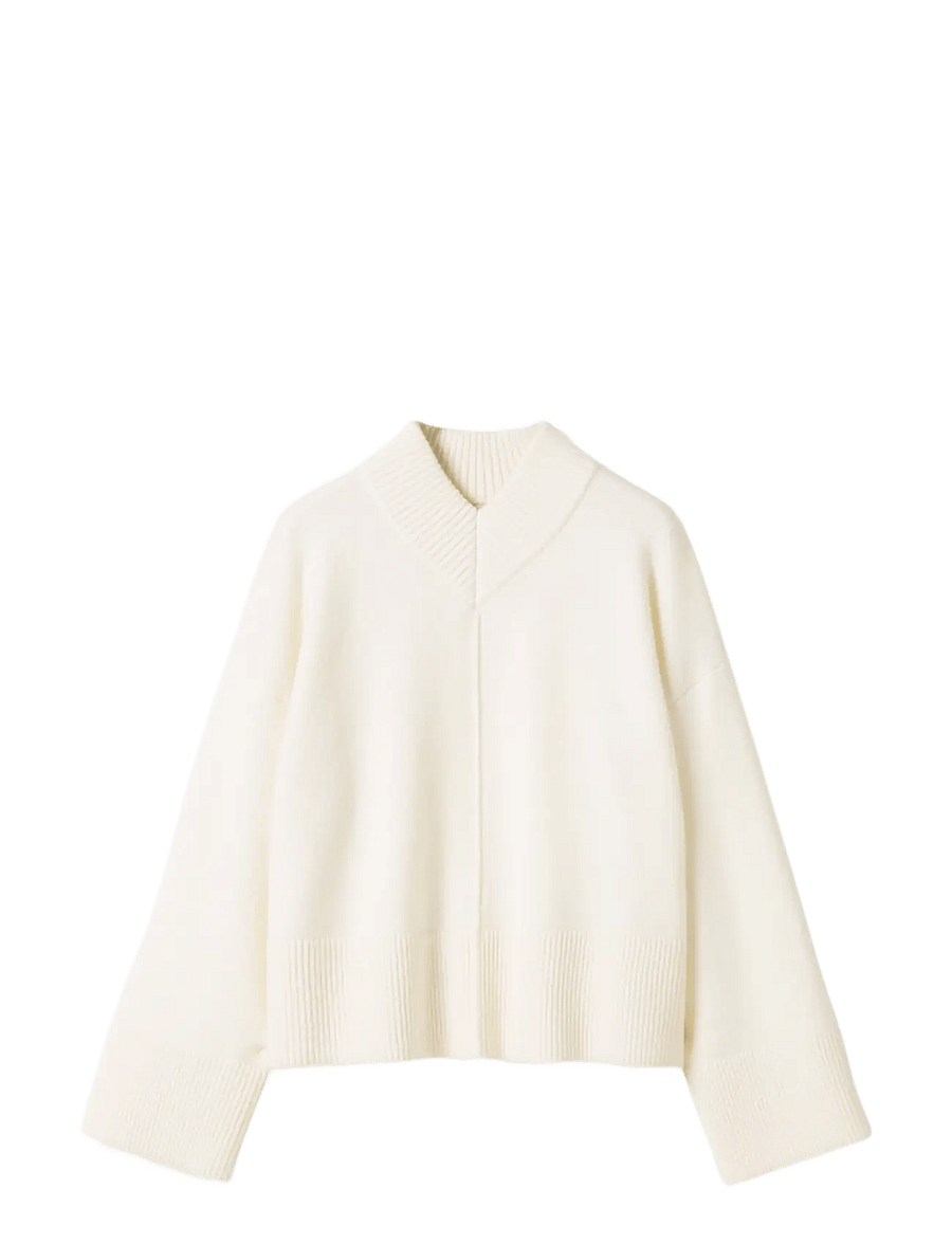 Noella - N-Maidie Knit - striktrøjer - offwhite - 1