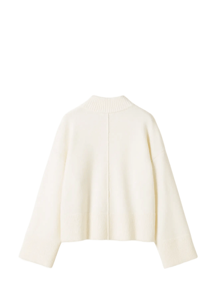 Noella - N-Maidie Knit - striktrøjer - offwhite - 2