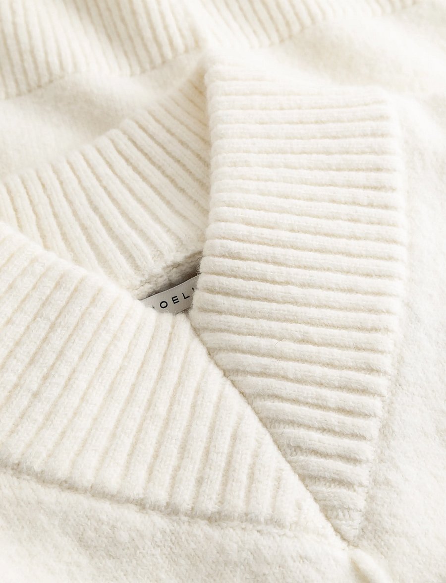 Noella - N-Maidie Knit - striktrøjer - offwhite - 5