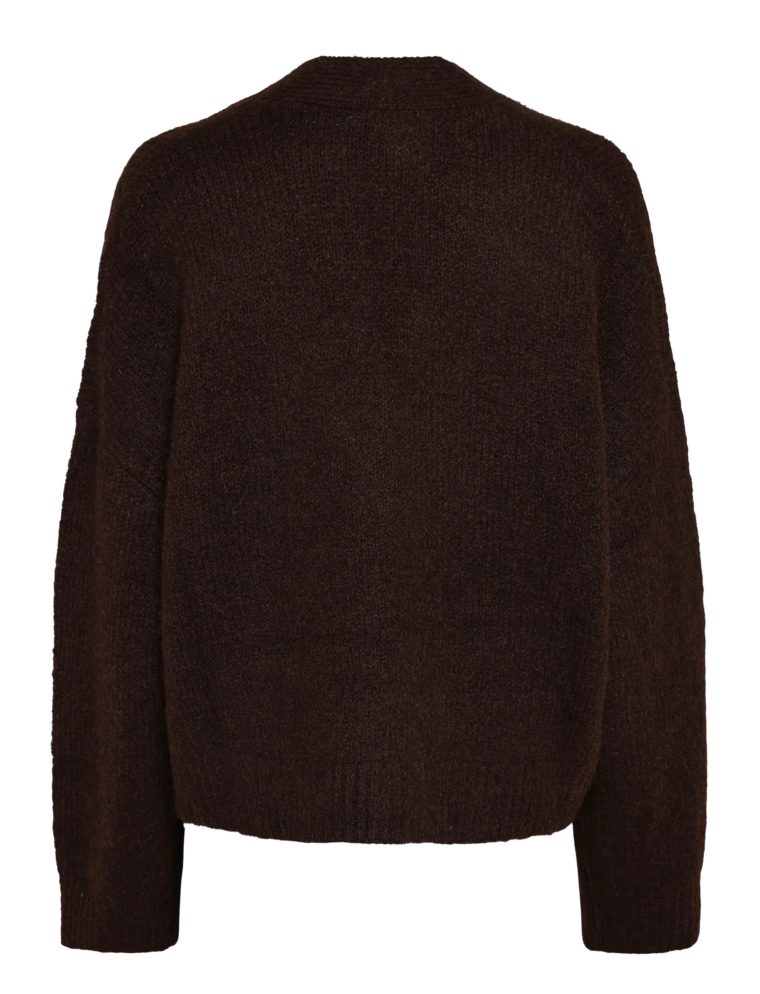 Noella - N-Laiana Knit Cardigan - cardigans - chocolate - 2