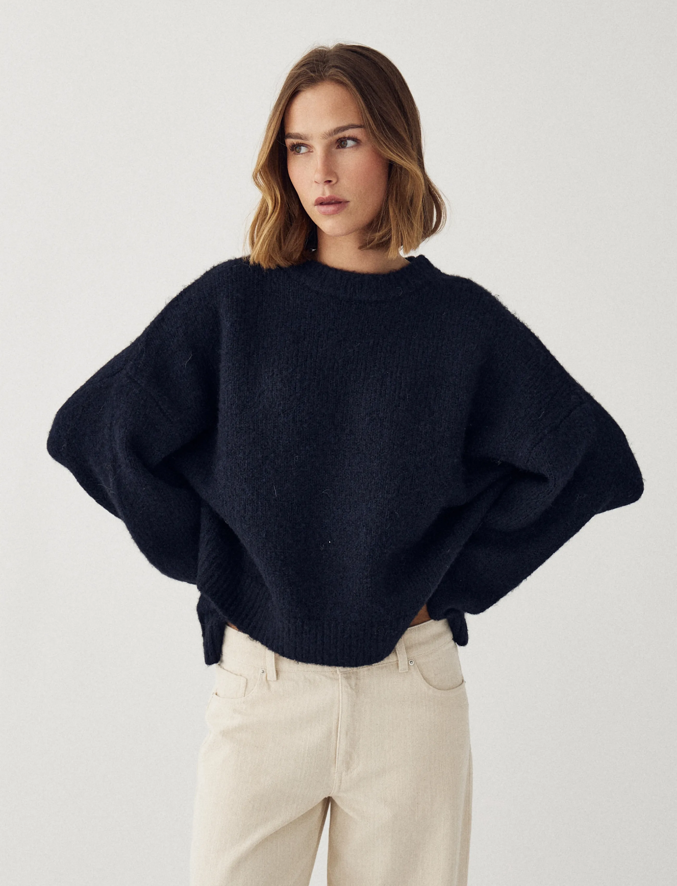 Noella N-Mavi Knit - Noella - NAVY / navy