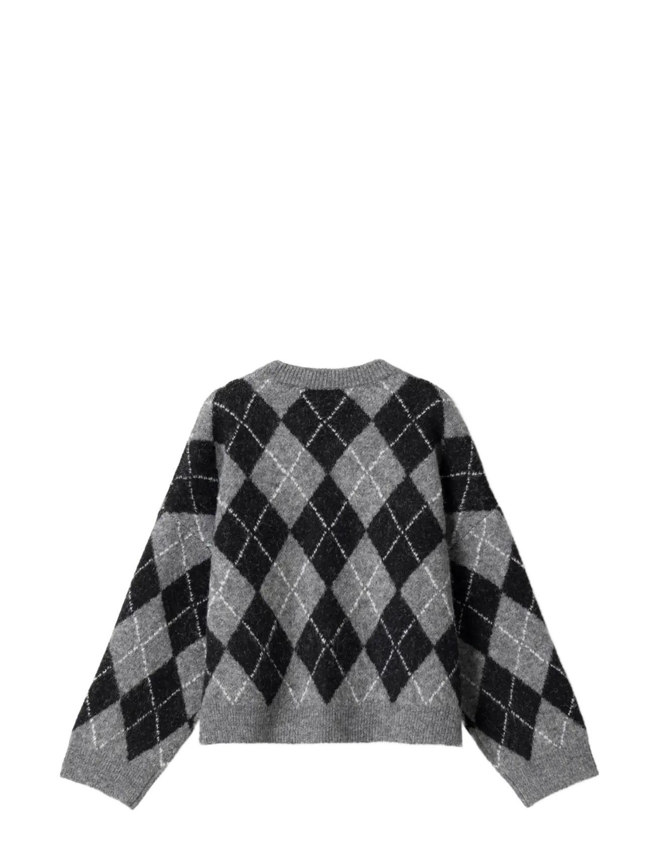 Noella - N-Lai Knit - stickade tröjor - black grey mix - 2