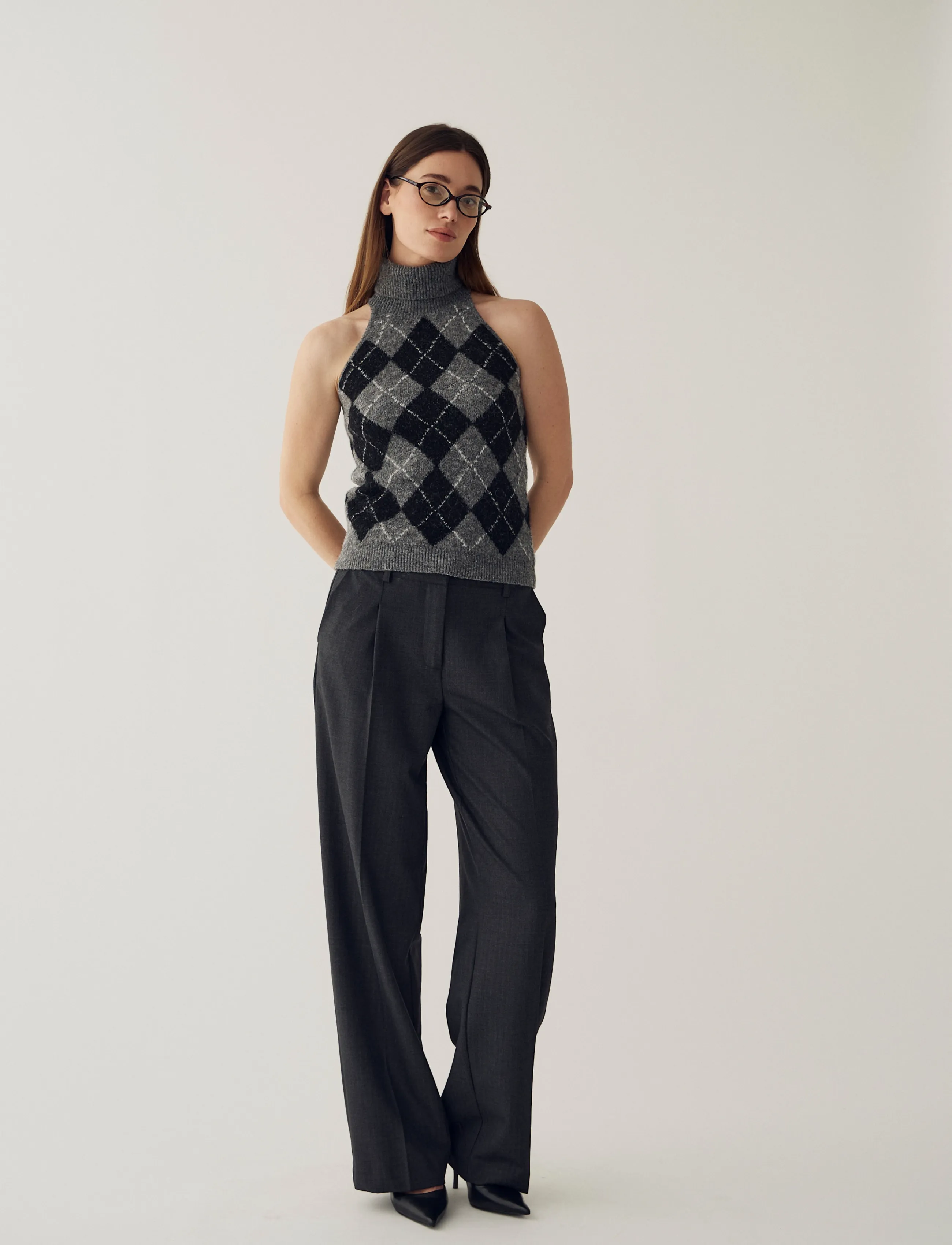 Noella N-Lajoianna Knit Top stickade tröjor dam – bild 5