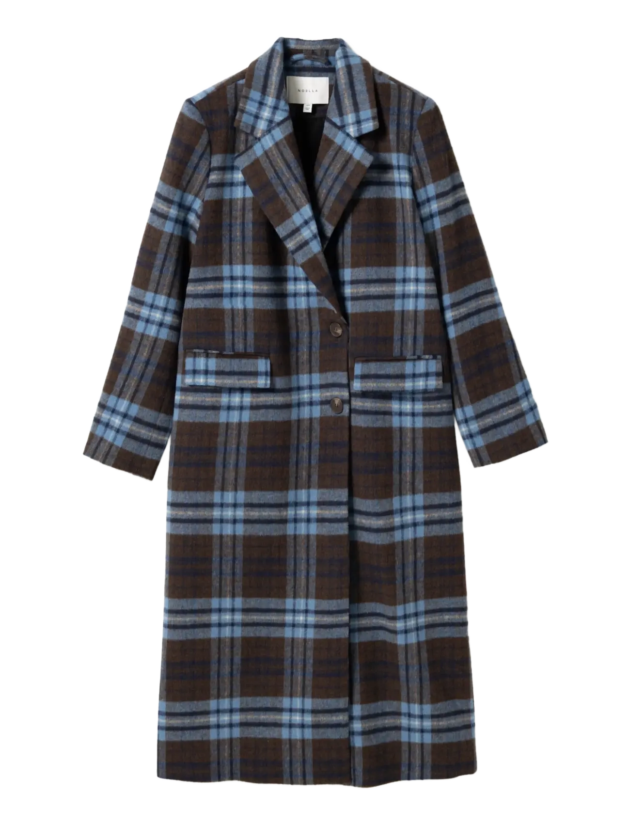 Noella - N-Jaci Coat - winterjacken - daliyah blue check - 1