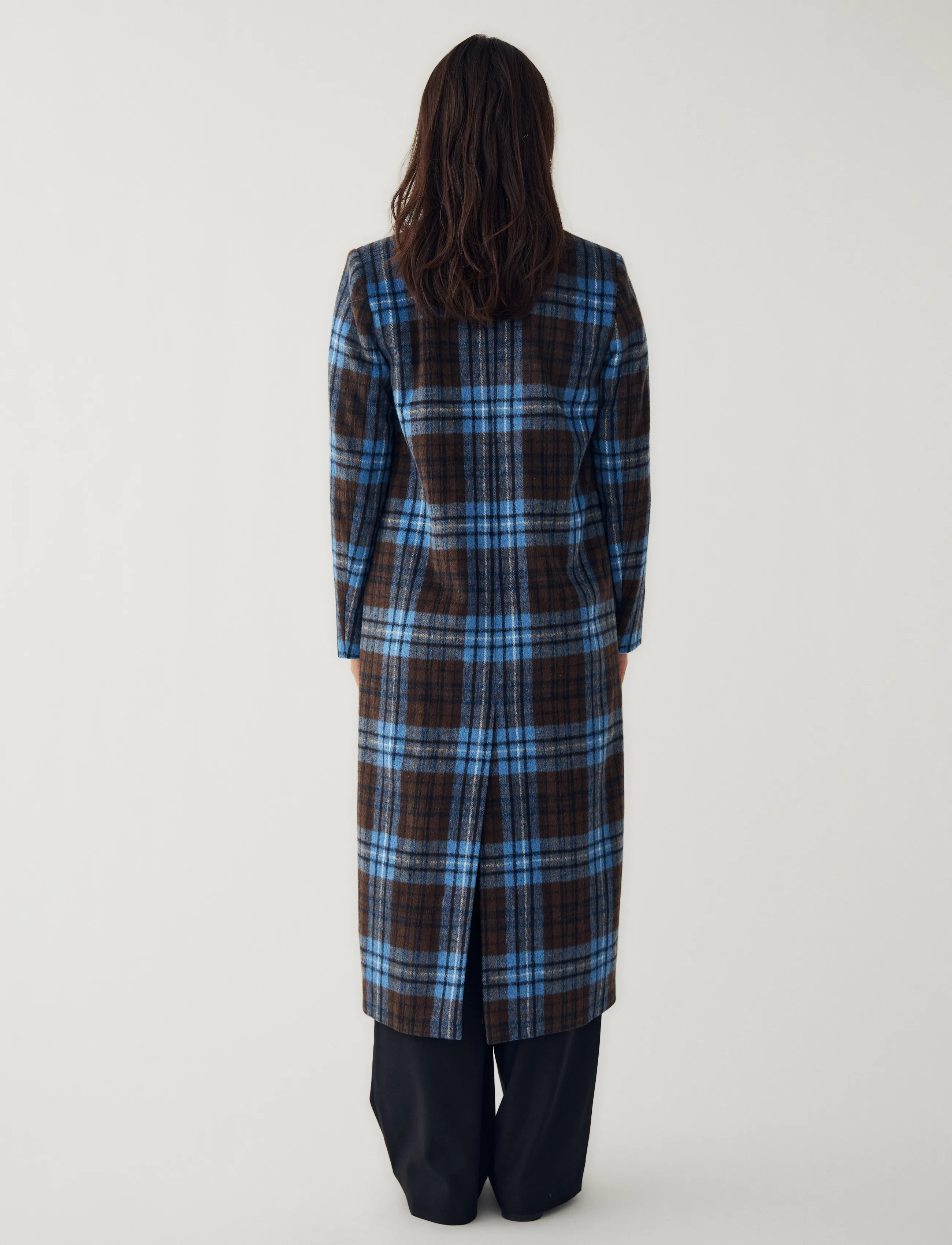 Noella - N-Jaci Coat - winterjacken - daliyah blue check - 3