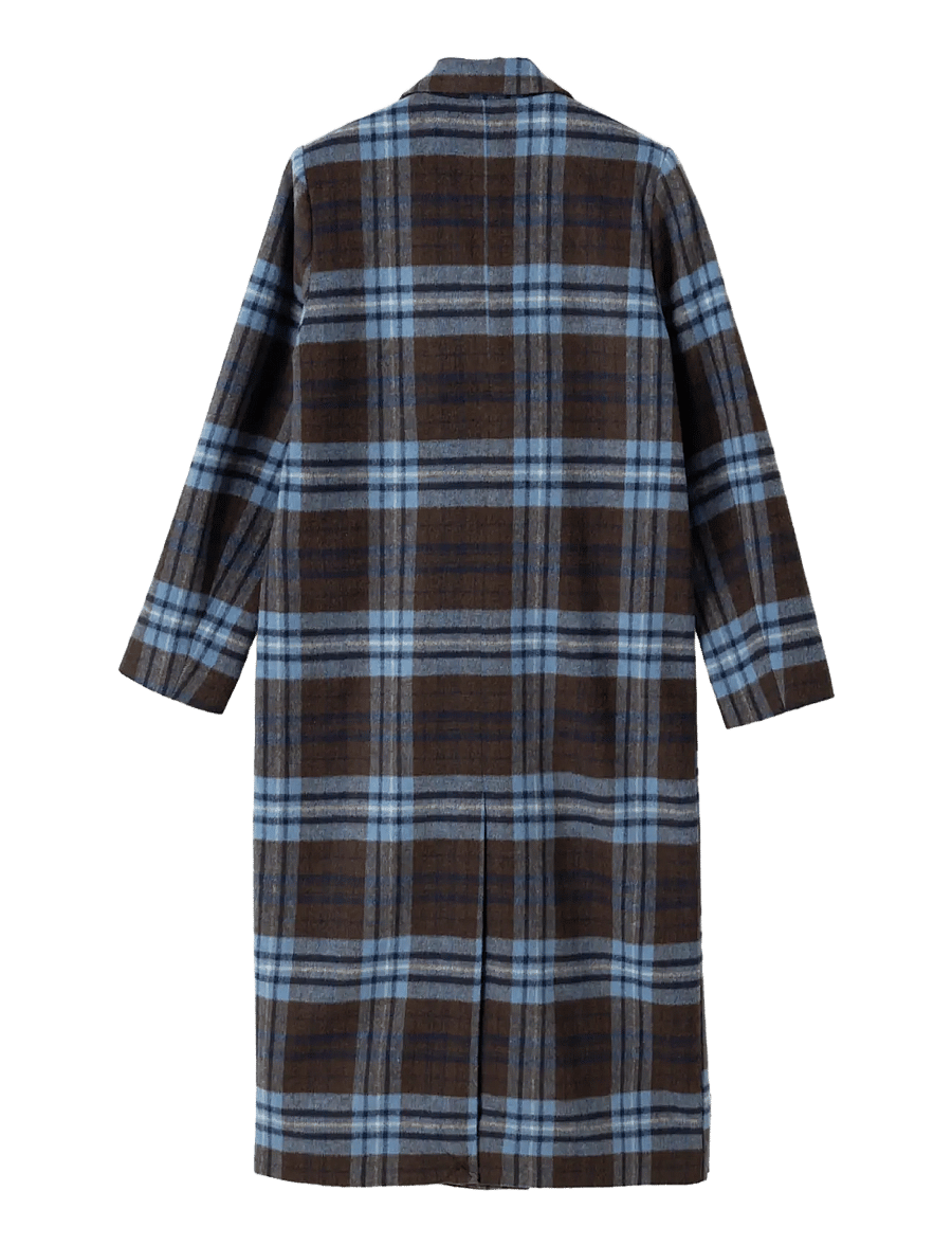 Noella - N-Jaci Coat - winter jackets - daliyah blue check - 2