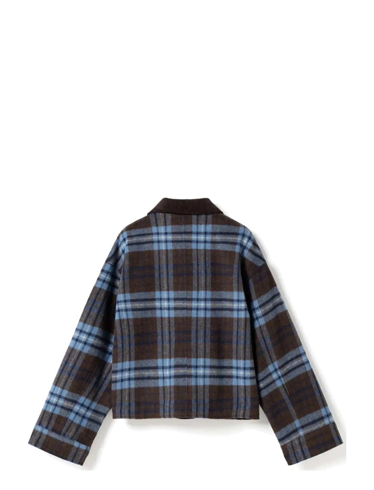 Noella - N-Maiya Jacket - wool jackets - daliyah blue check - 2