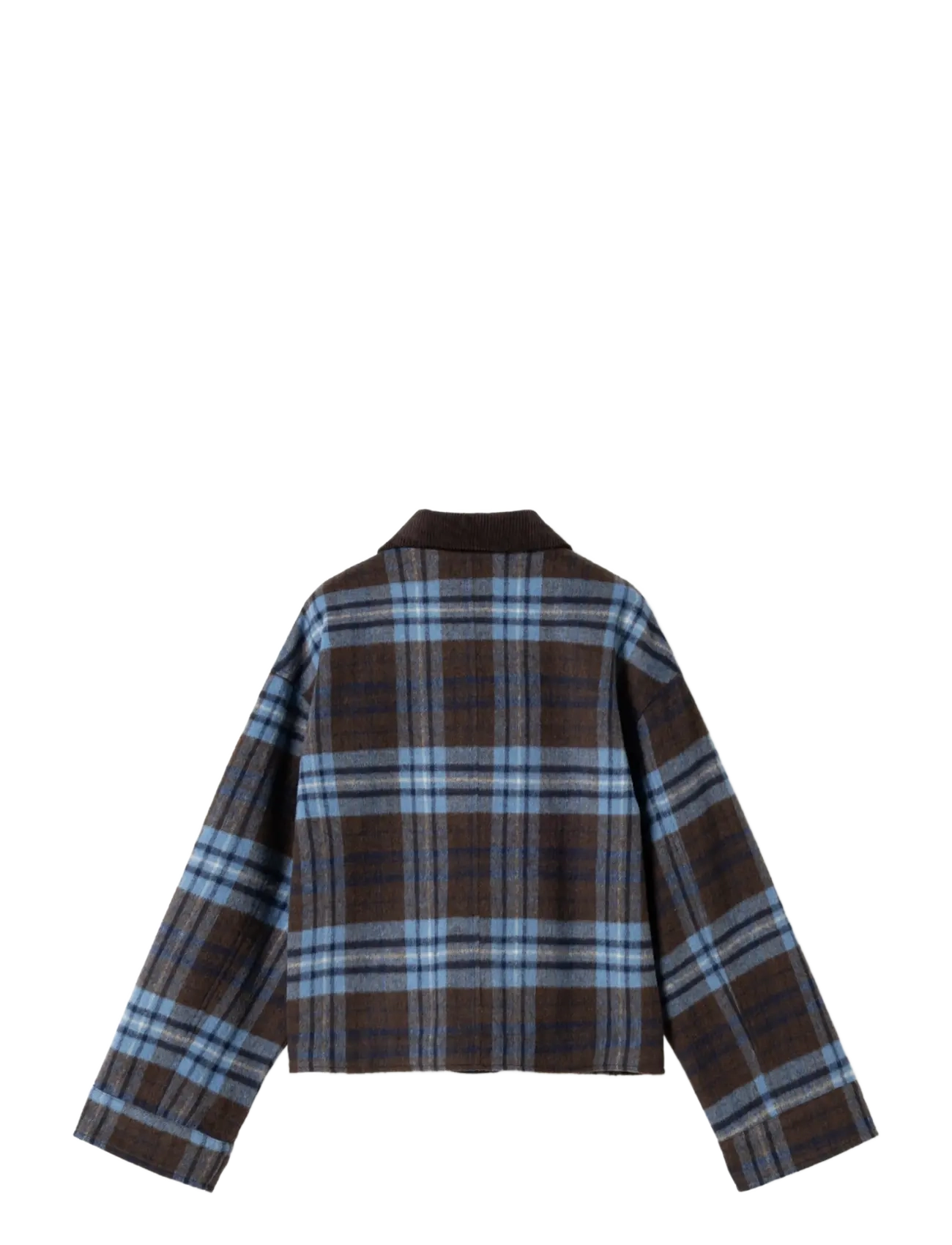 Noella - N-Maiya Jacket - wool jackets - daliyah blue check - 3
