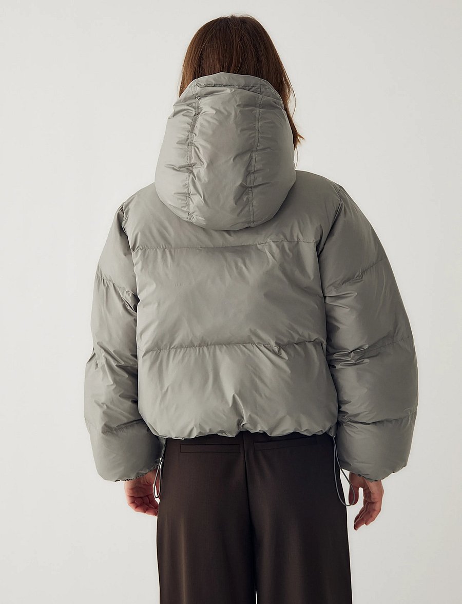 Noella - N-Merci Jacket - winterjacken - laurel oak - 3
