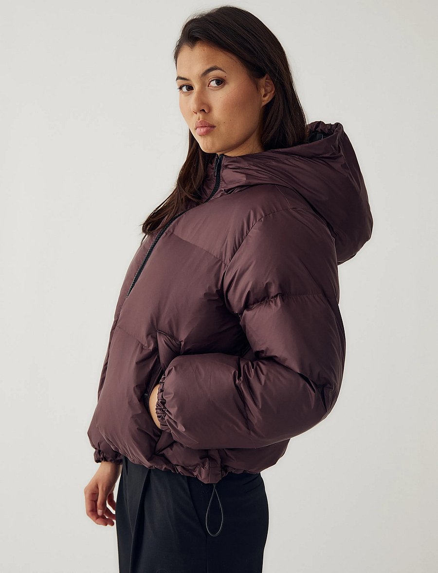 Noella - N-Merci Jacket - vinterjakker - winter bloom - 4