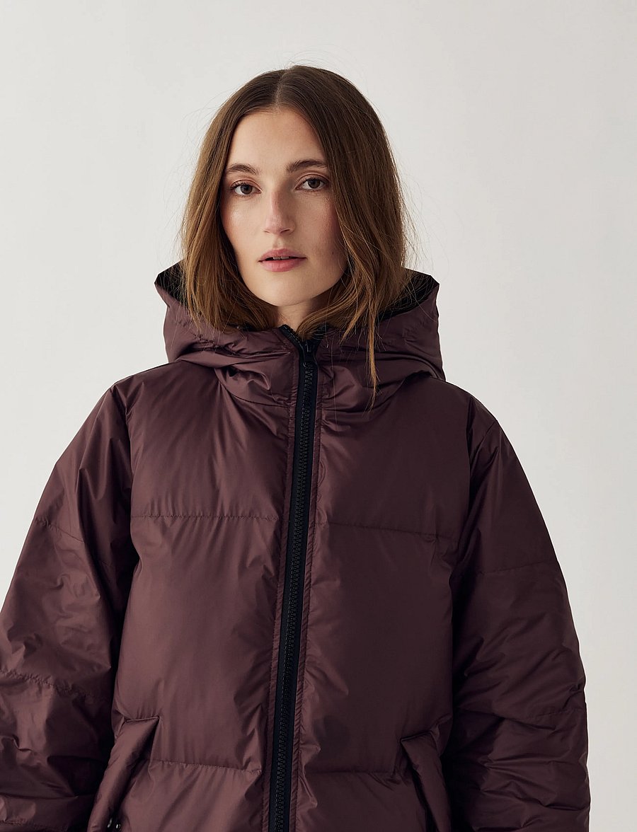 Noella - N-Mikko Coat - vinterjackor - winter bloom - 4
