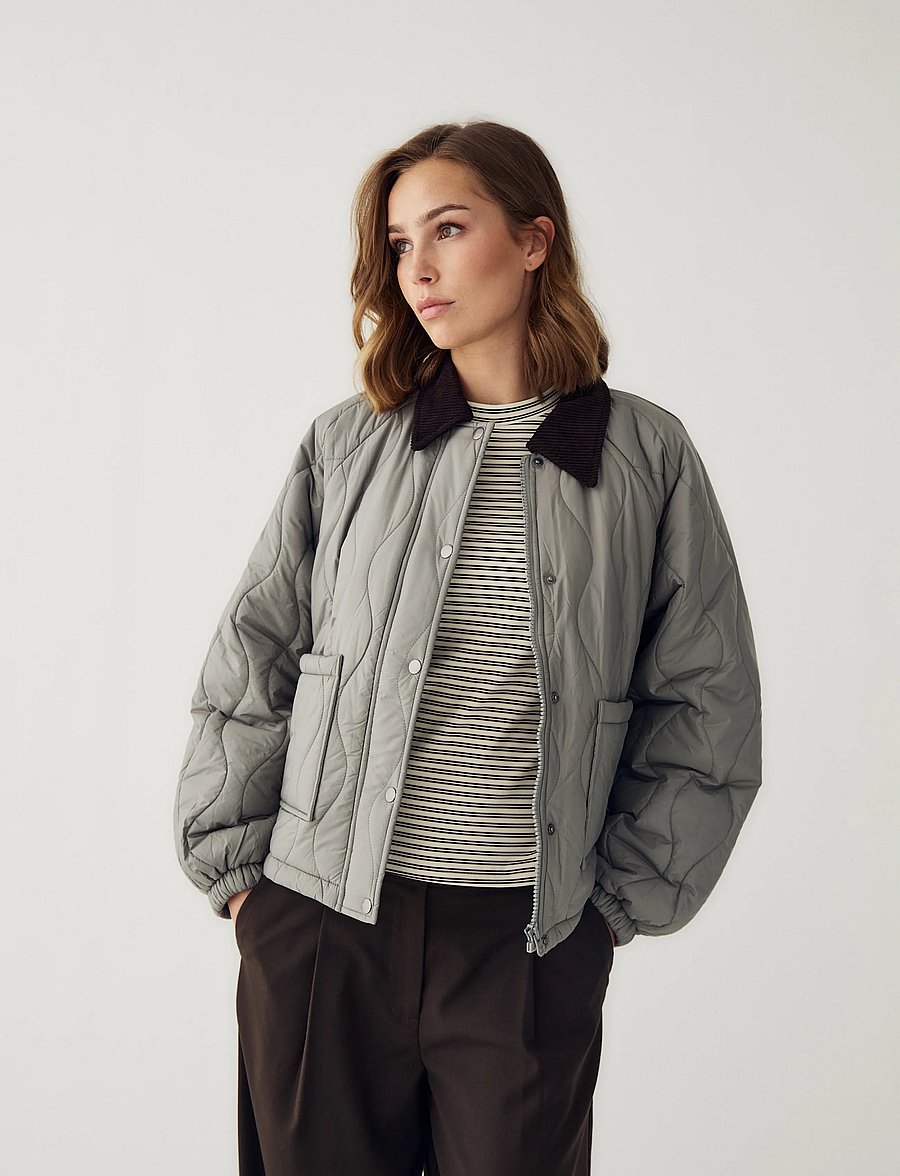 Noella - N-Marcelina Jacket - laurel oak - 4