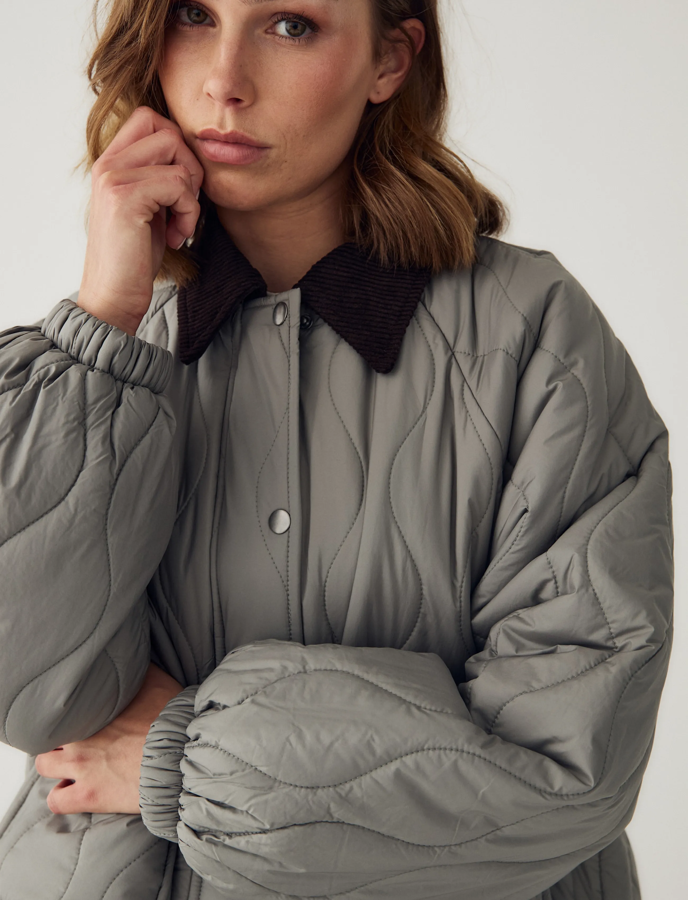 Noella - N-Marcelina Jacket - laurel oak - 5