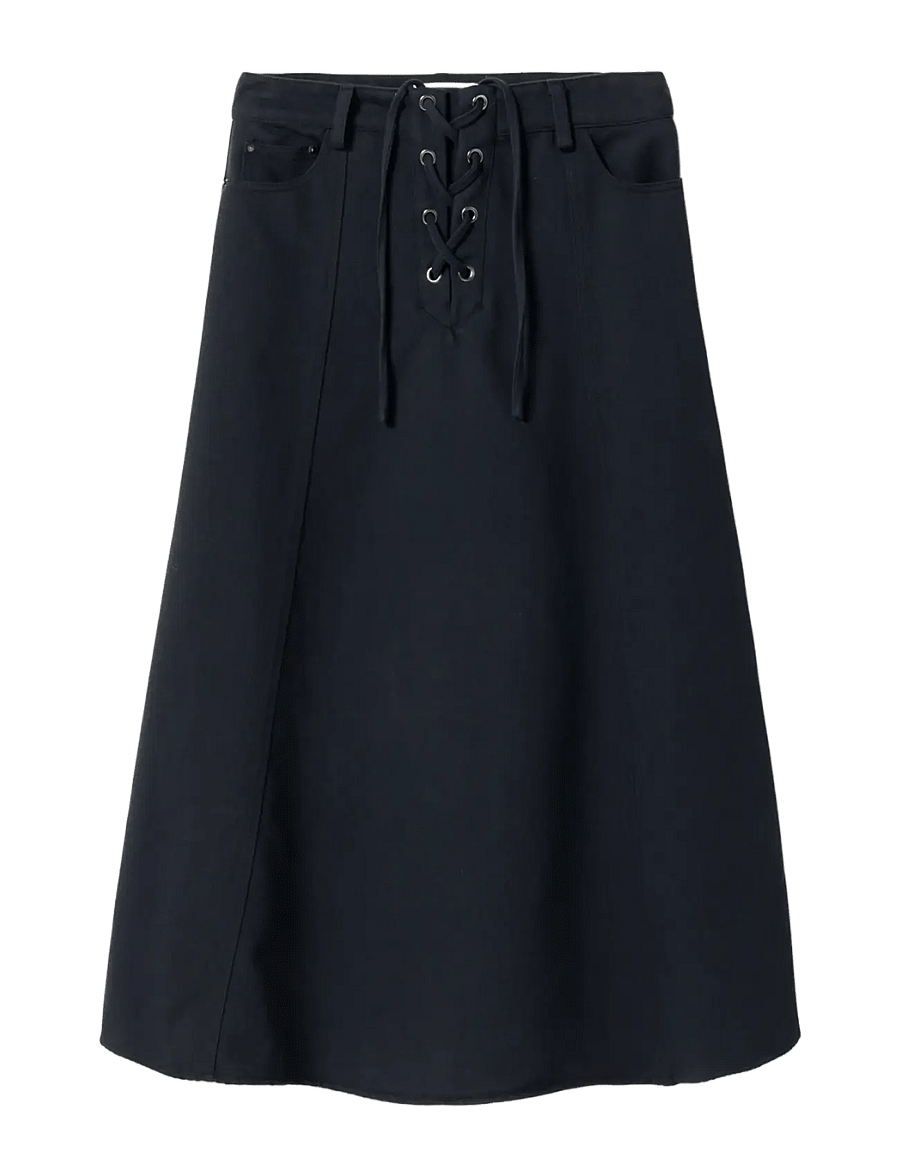 Noella - N-Martella Skirt - jeansröcke - black washed - 2