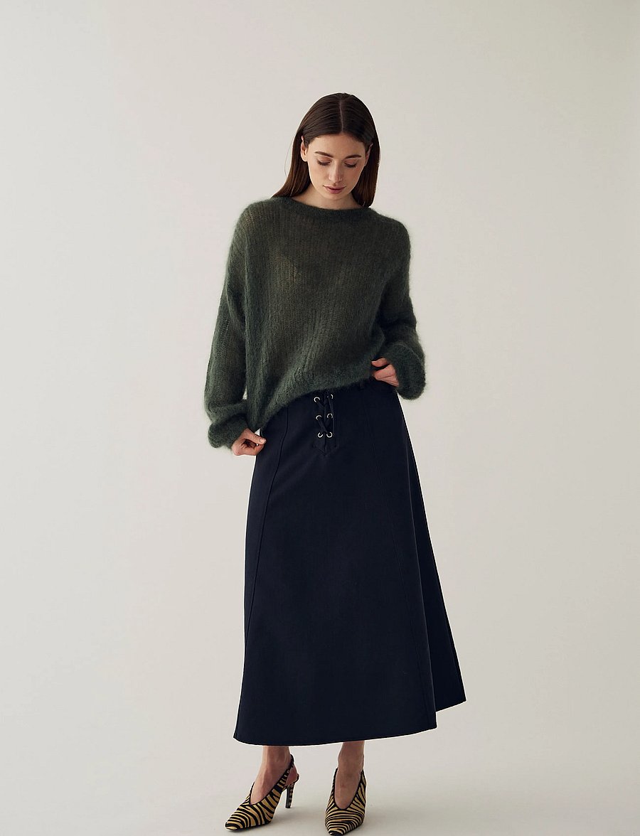 Noella - N-Martella Skirt - jeansröcke - black washed - 5