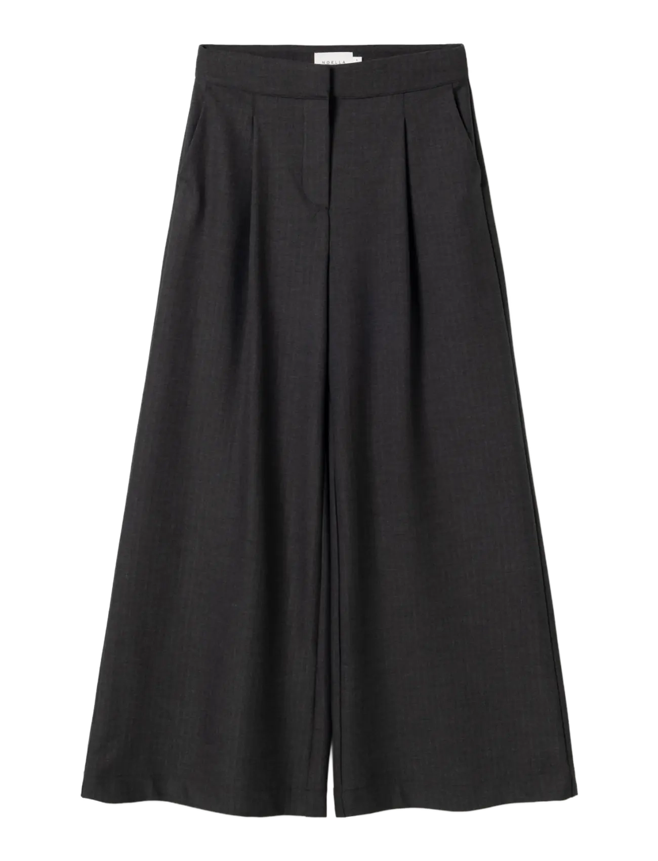 Noella - N-Kazia MW Pants - grey herringbone - 1