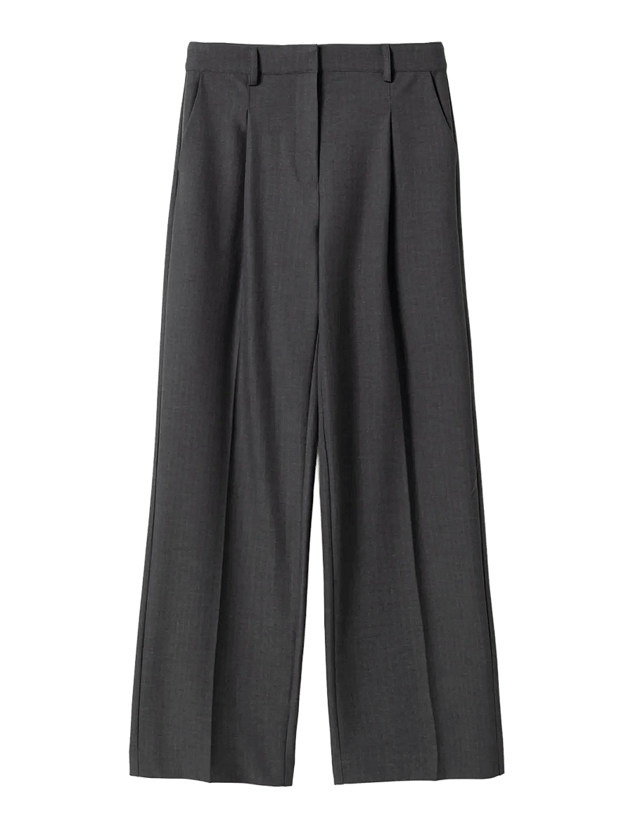 Noella - N-Mahala MW Pants - anzugshosen - grey herringbone - 1