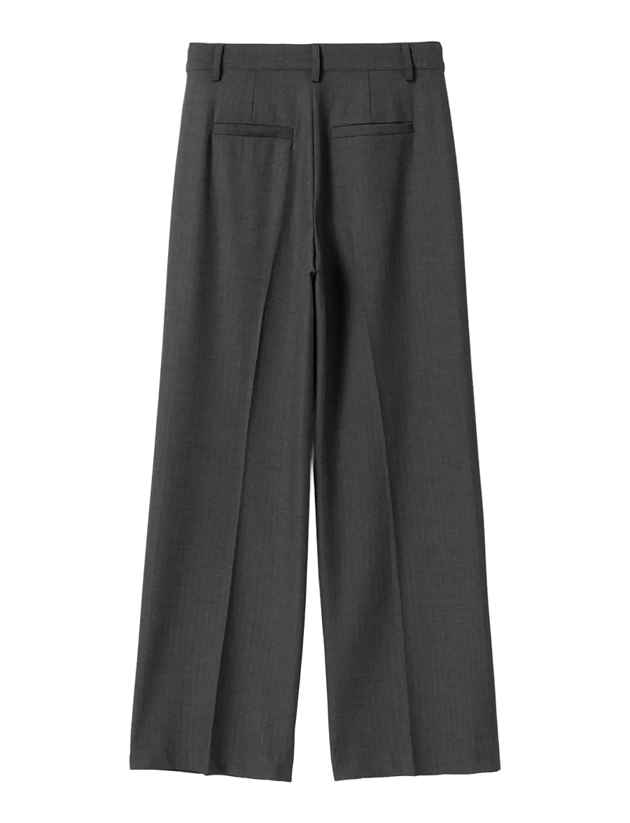 Noella - N-Mahala MW Pants - anzugshosen - grey herringbone - 2