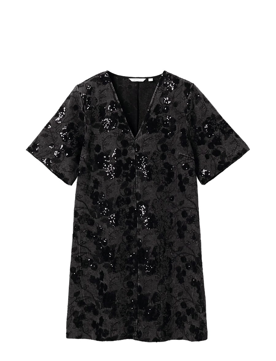 Noella - N-Krissie Dress - paillettenkleider - grey wash - 1