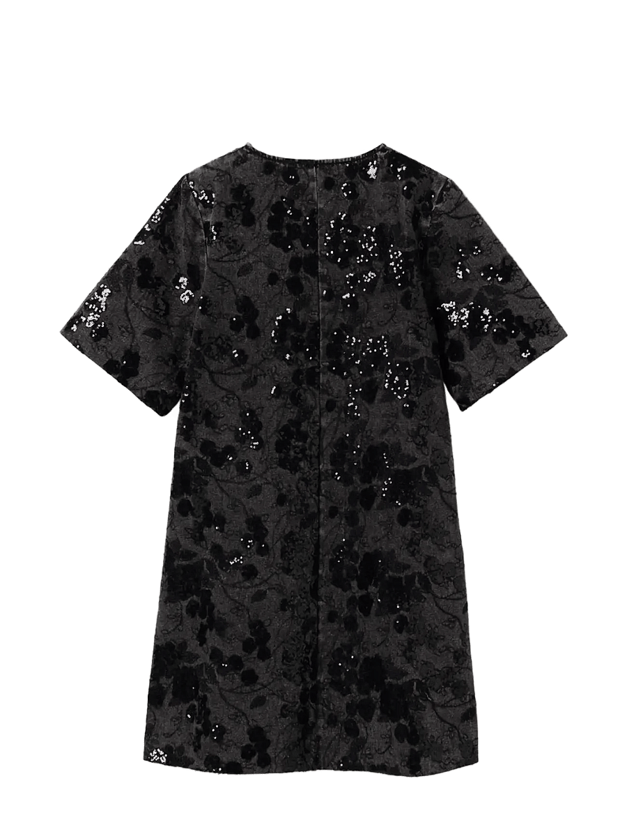 Noella - N-Krissie Dress - paillettenkleider - grey wash - 2