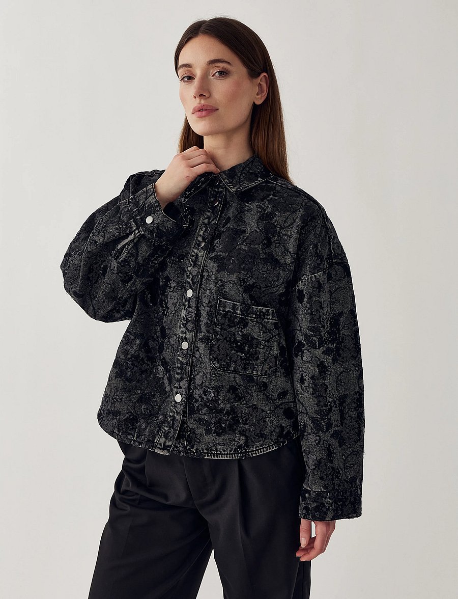 Noella - N-Lirinnah Shirt - farkkupaidat - grey wash - 0