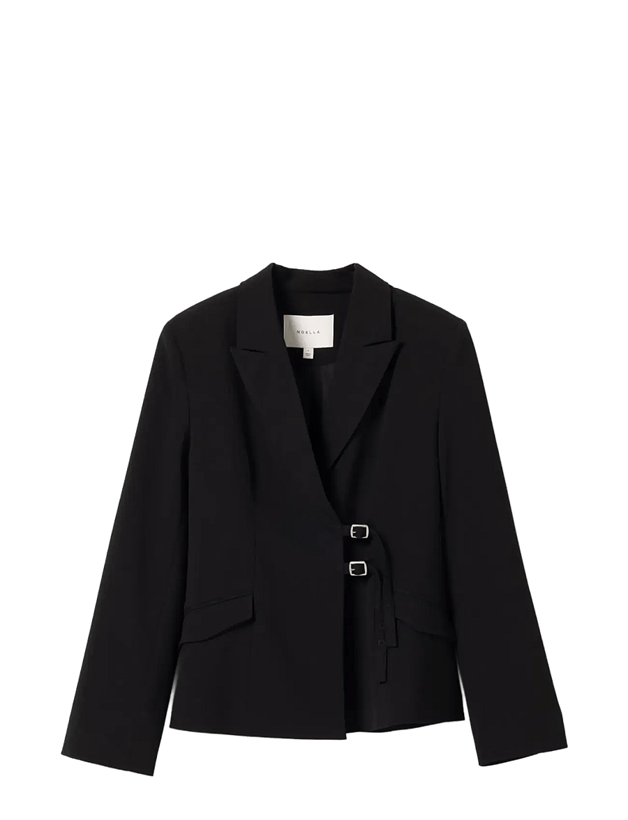 Noella - N-Maeson Blazer - blazer mit gürtel - black - 1