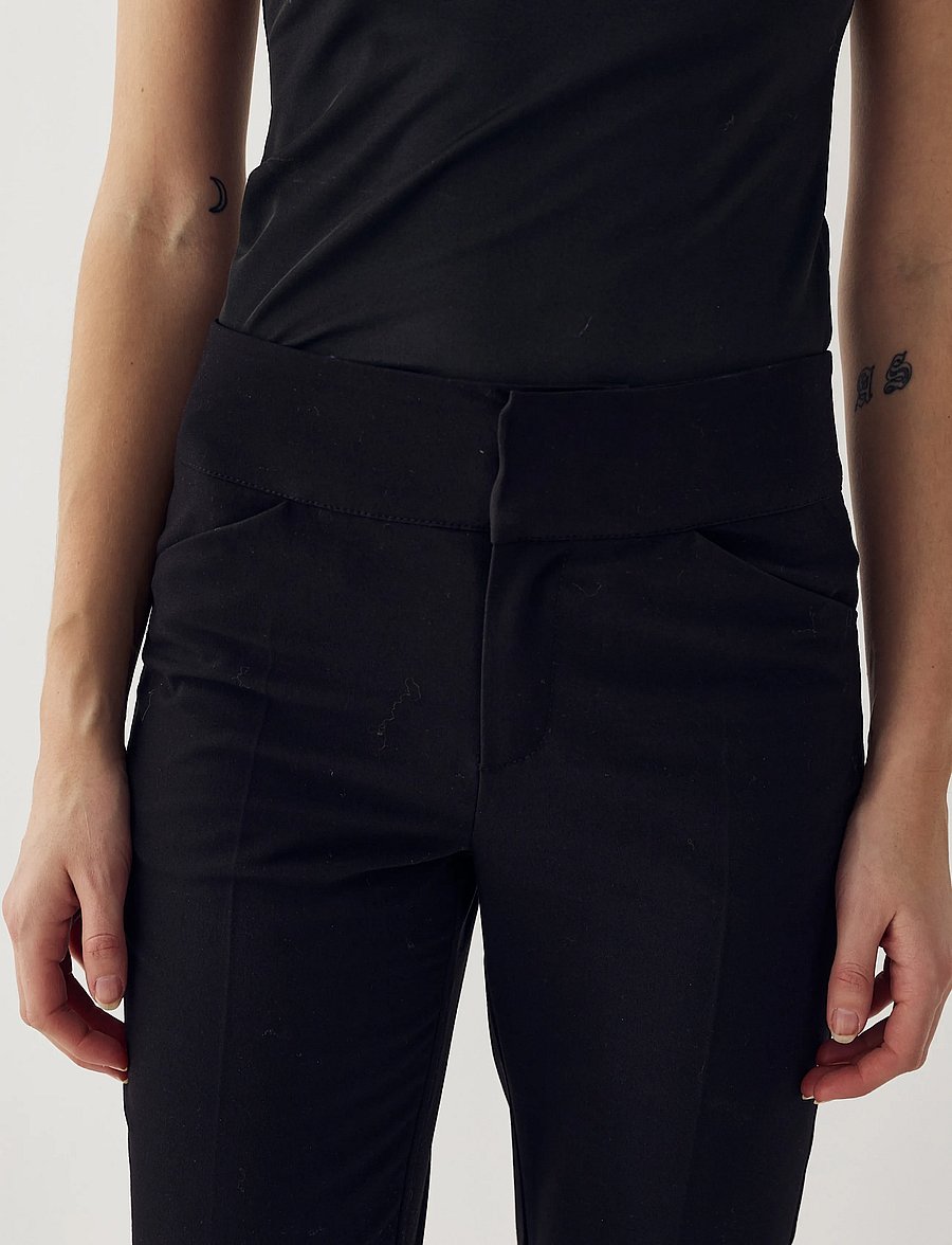 Noella - N-Maliha Pants - raka byxor - black - 4