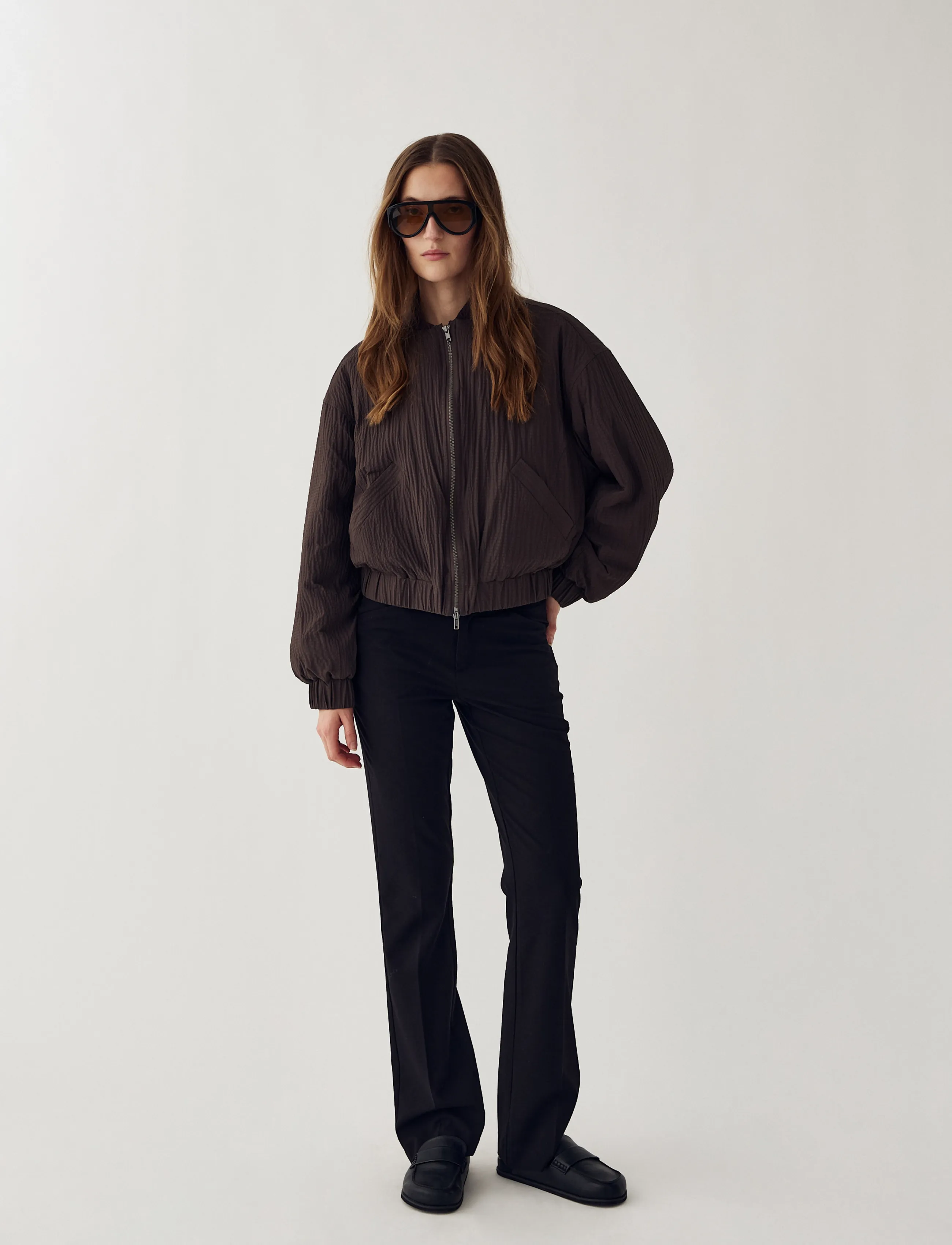Noella - N-Maliha Pants - raka byxor - black - 5