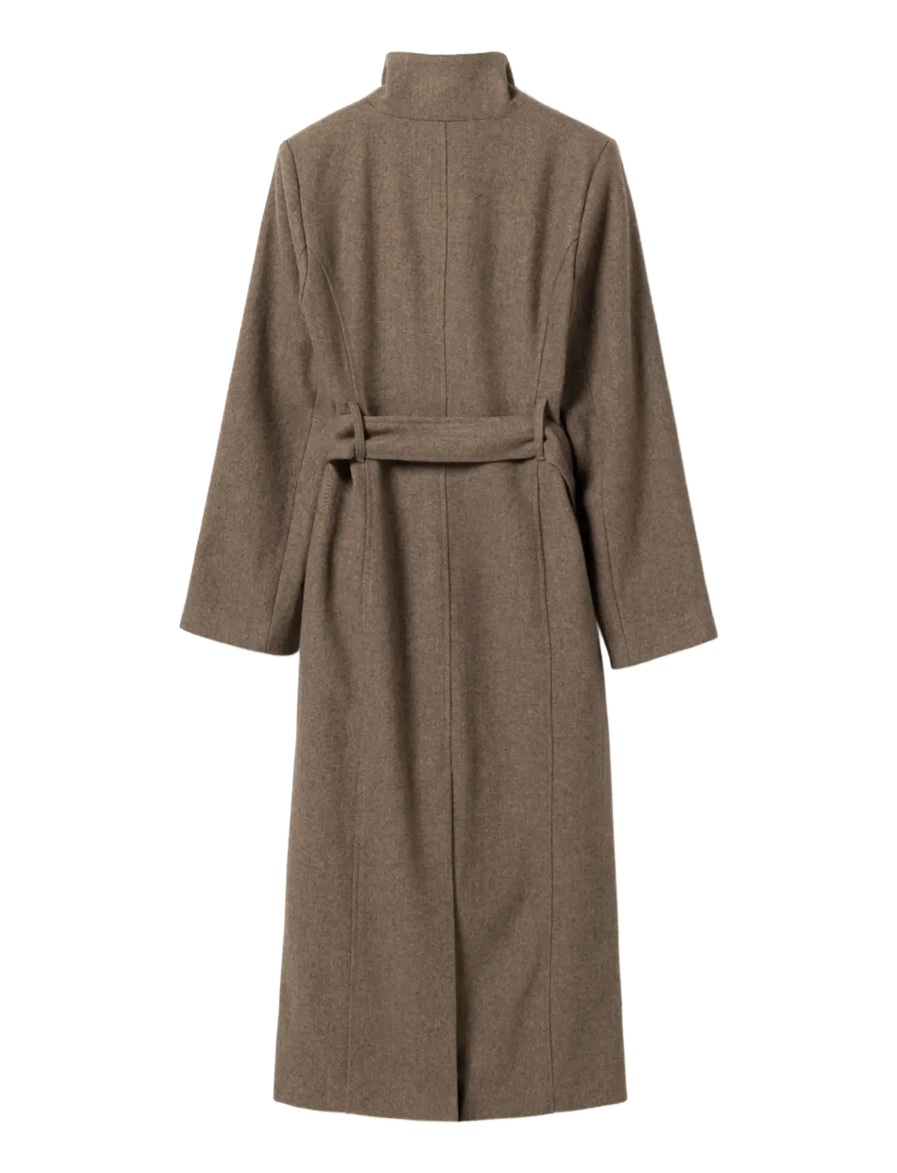 Noella - N-Maddy Coat - winter jackets - brown herringbone - 3