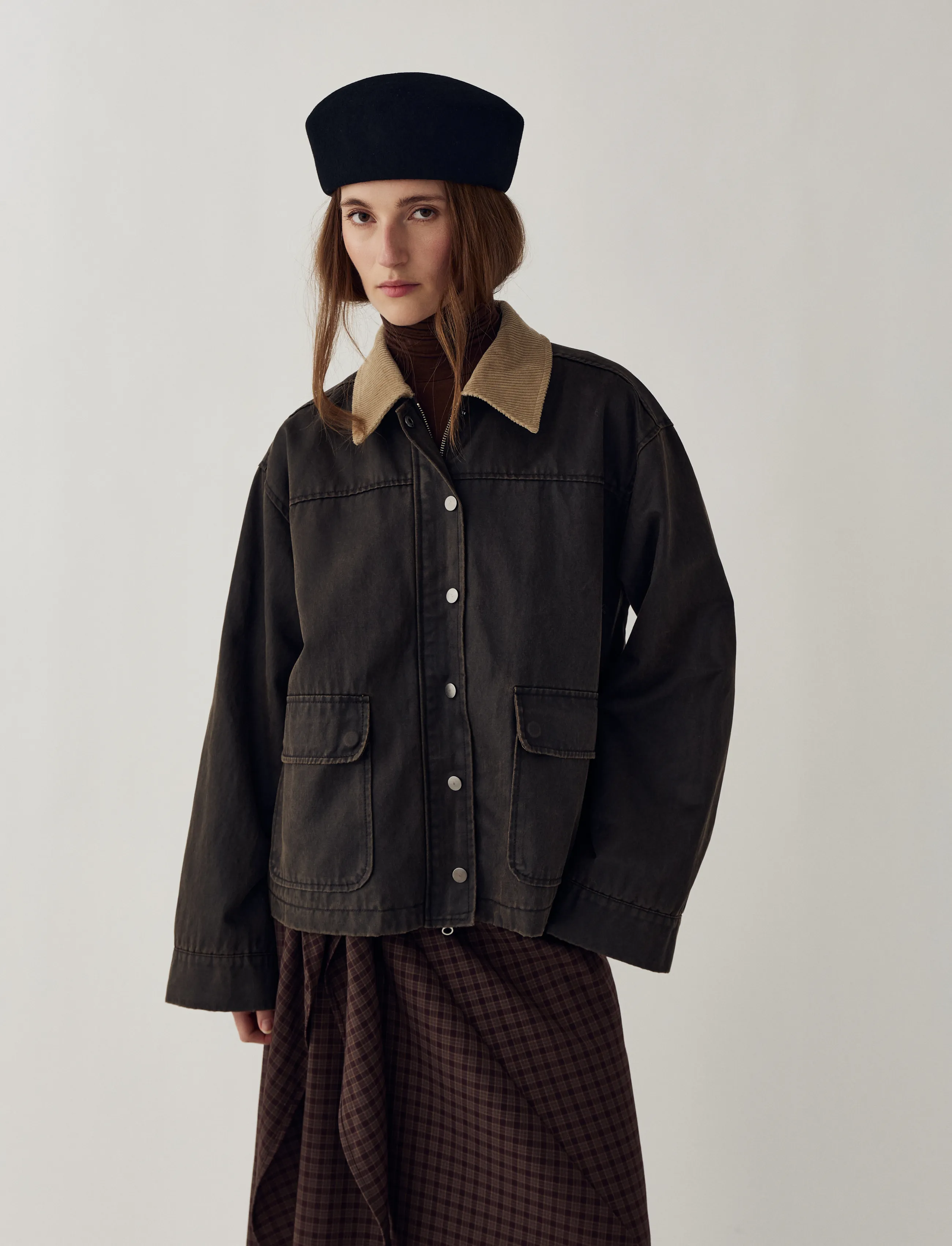 Noella N-Mahina Jacket - Noella - DARK GREY / grey
