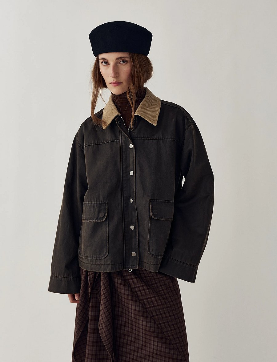 Noella - N-Mahina Jacket - utility-jakid - dark grey - 0