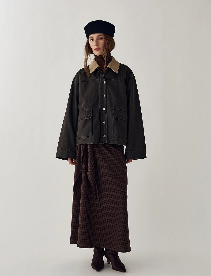 Noella - N-Mahina Jacket - utility-jakid - dark grey - 4