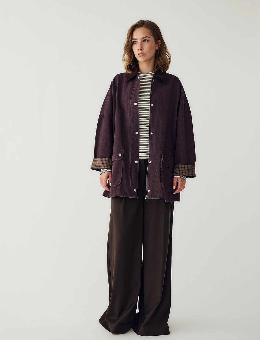 Noella - N-Mercer Jacket - utility-jakid - winter bloom wash - 4