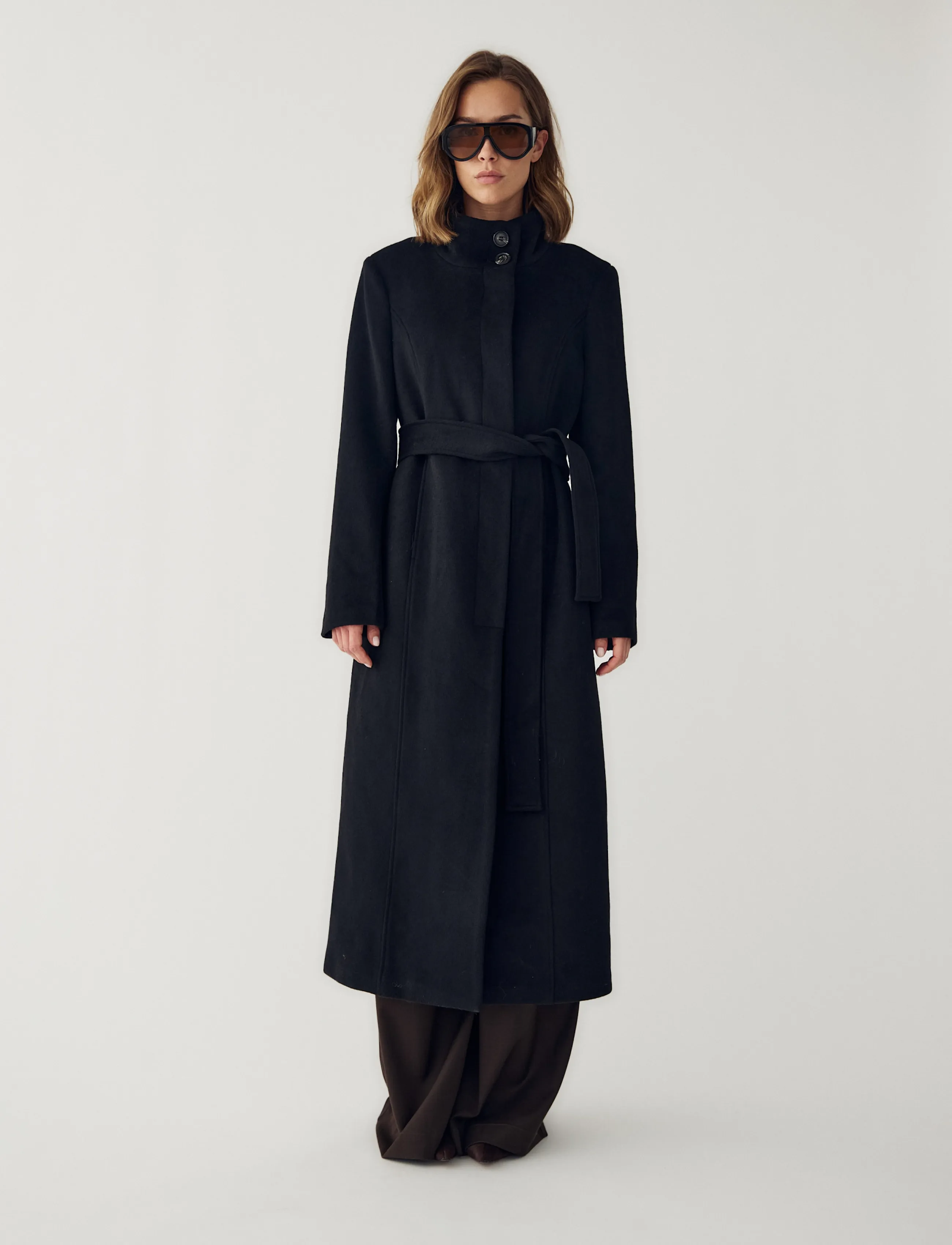 Noella N-Maddy Coat - Modetrends - BLACK / black