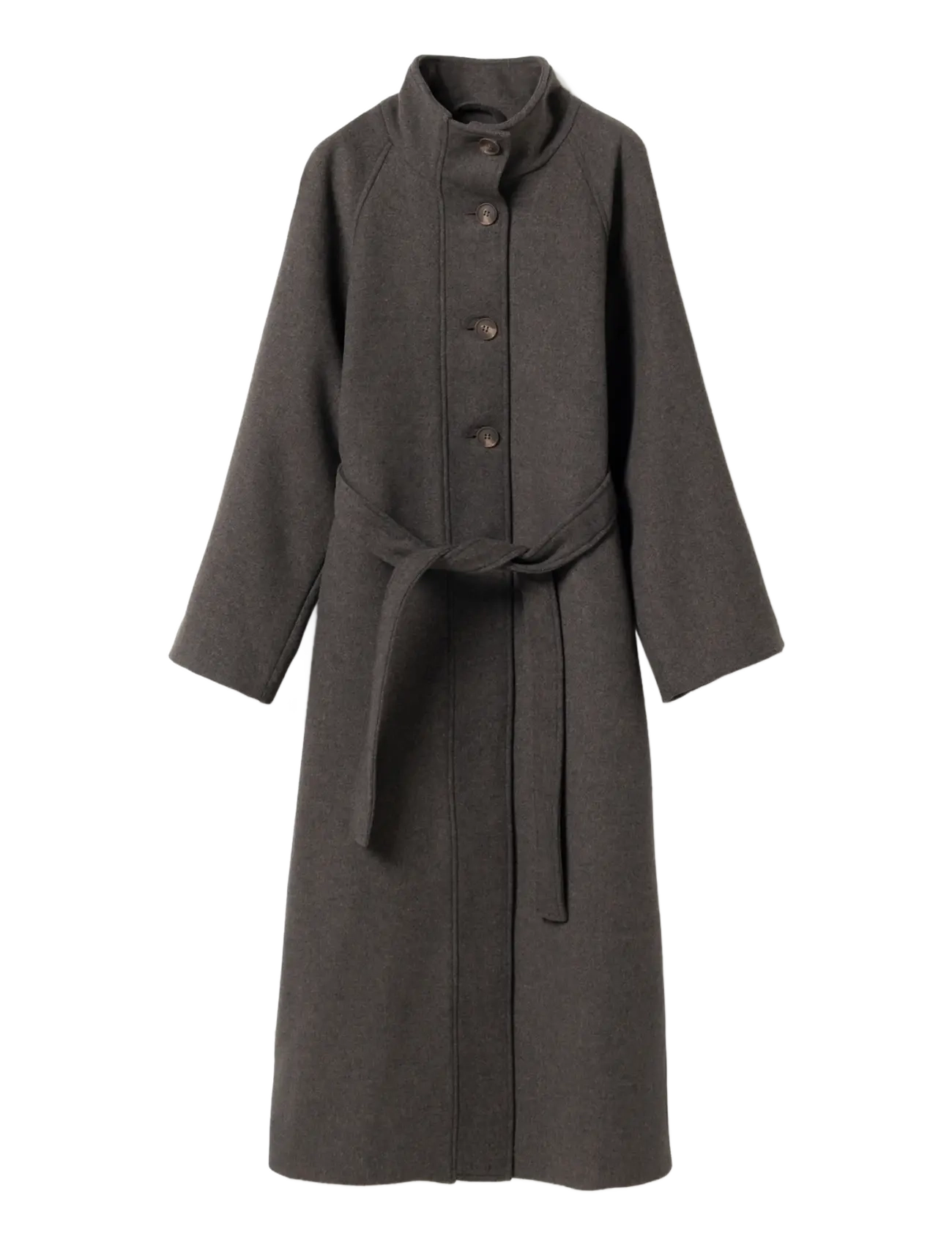 Noella - N-Marcie Coat - talvejoped - chocolate melange - 1