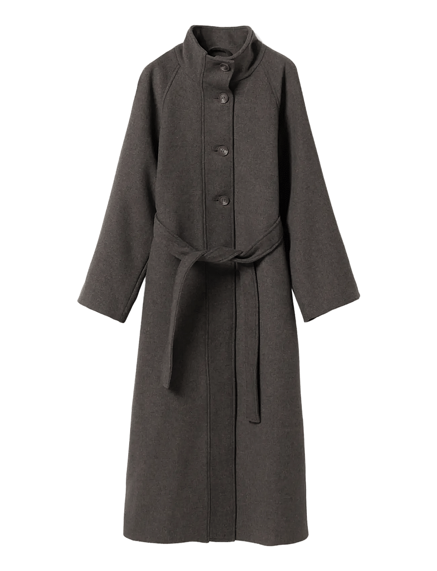 Noella - N-Marcie Coat - talvejoped - chocolate melange - 1
