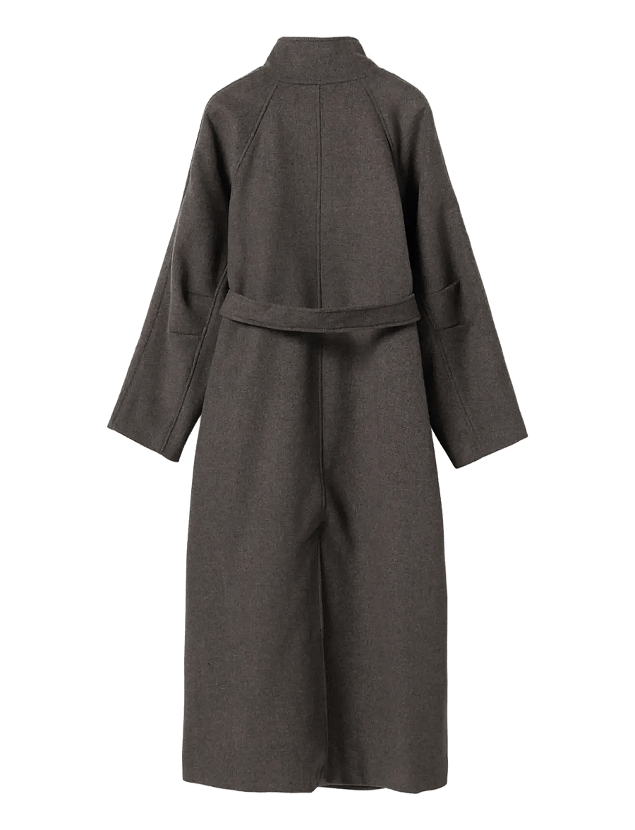 Noella - N-Marcie Coat - talvejoped - chocolate melange - 2