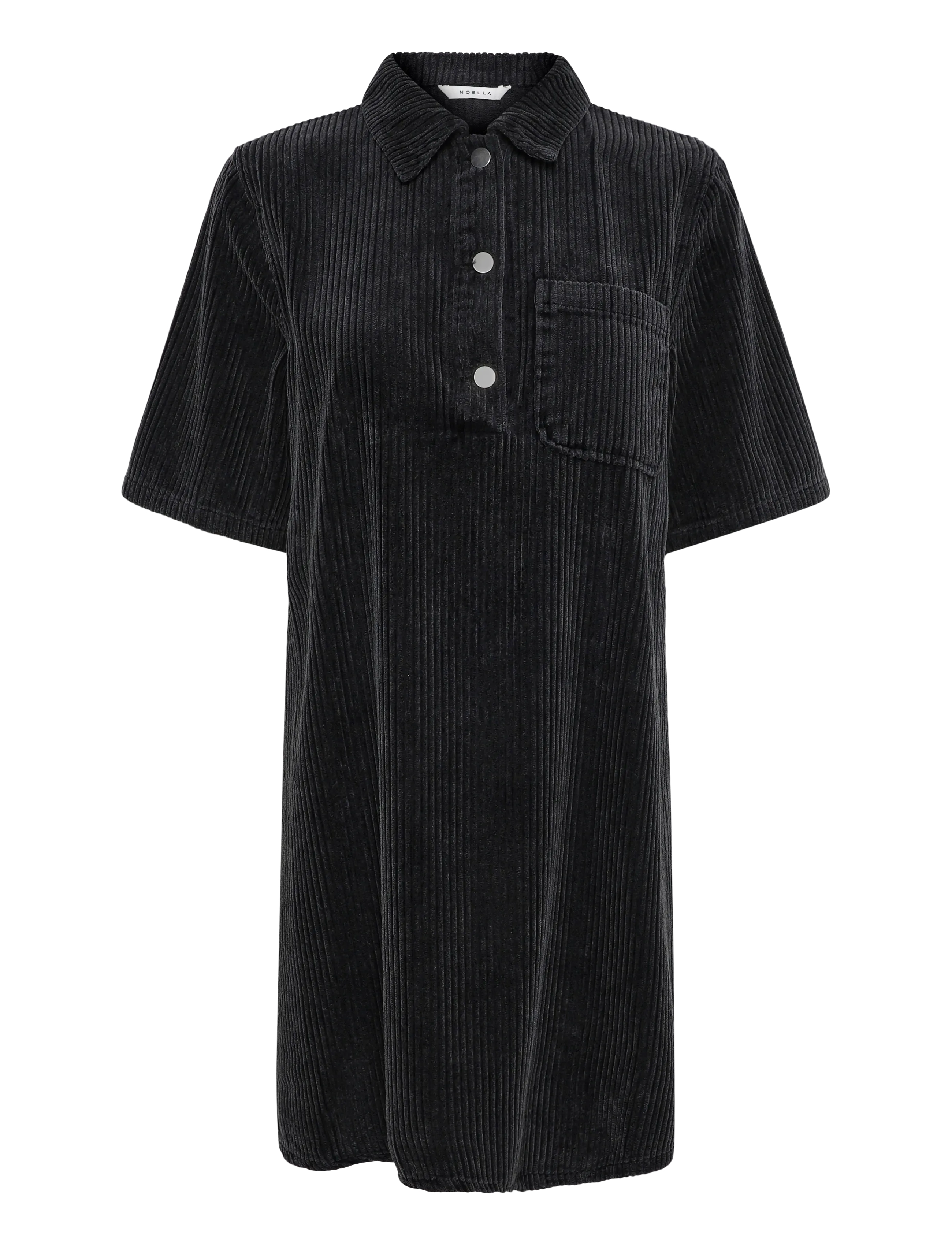 Noella - N-Jozie Dress - shirt dresses - black wash - 1