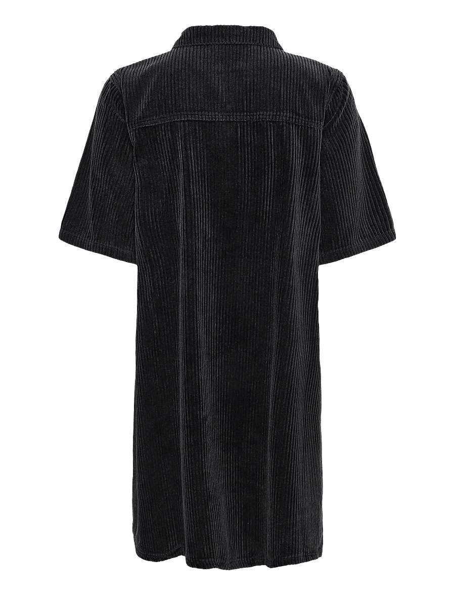 Noella - N-Jozie Dress - skjortklänningar - black wash - 2