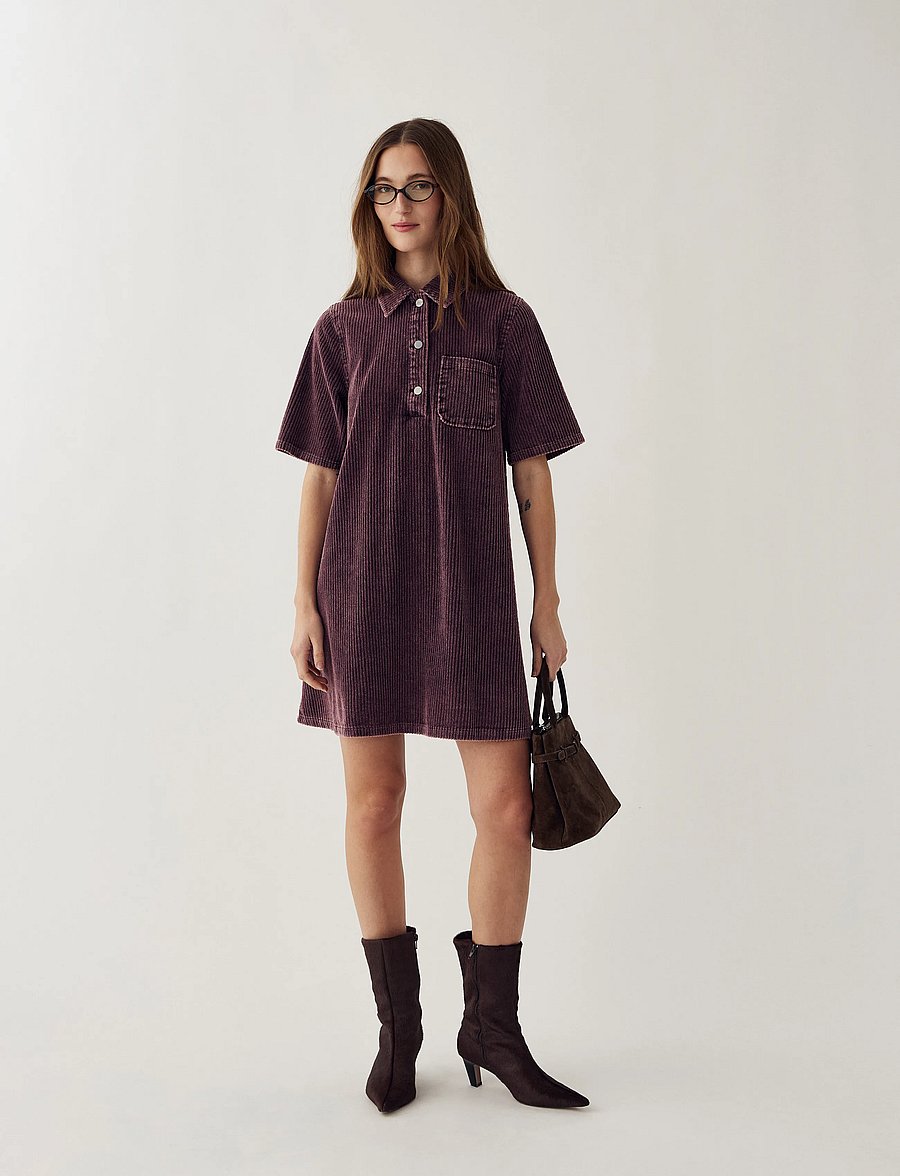 Noella - N-Jozie Dress - särkkleidid - winter bloom wash - 0