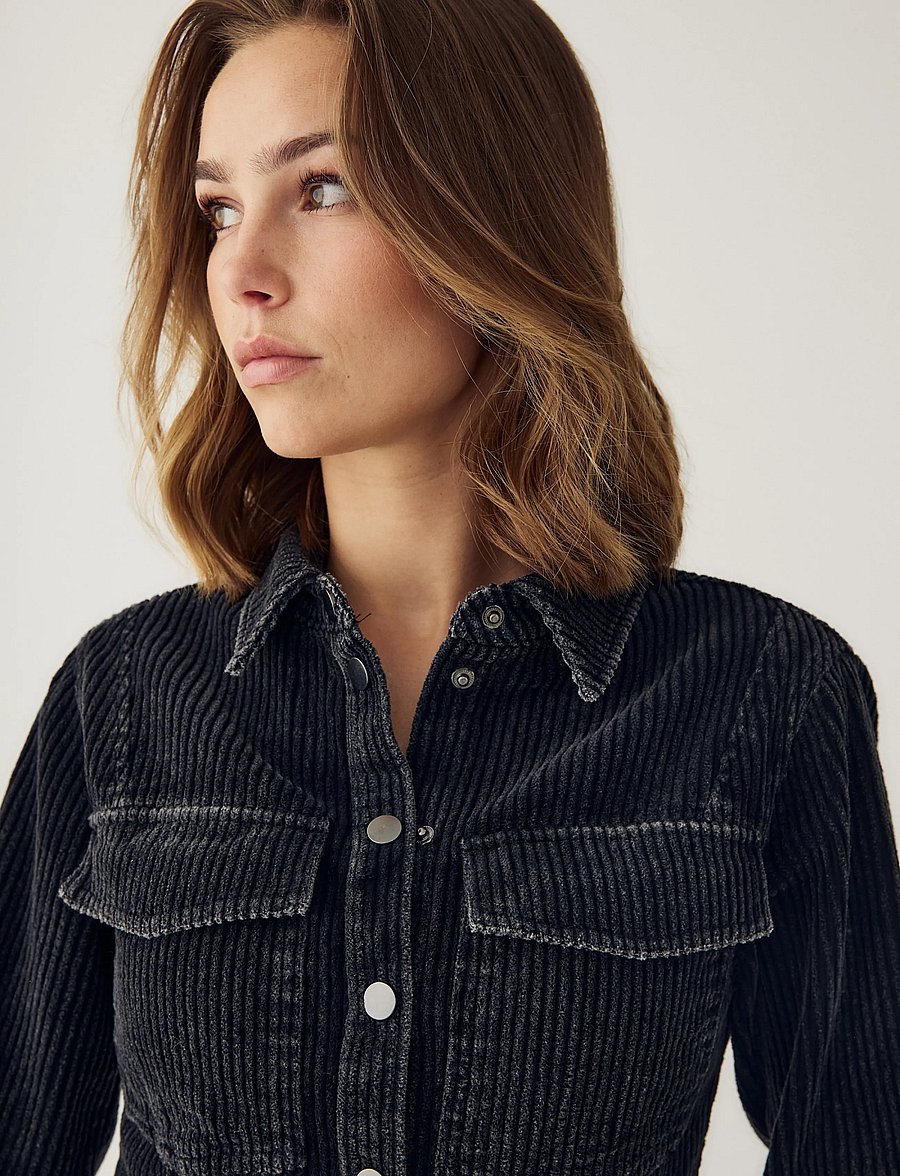 Noella - N-Laela Shirt - black wash - 3