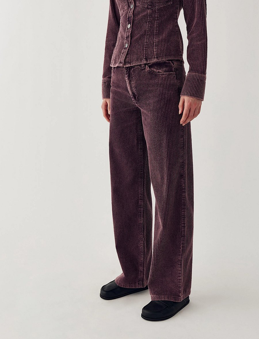Noella - N-Melo MW Pants - vida byxor - winter bloom wash - 0