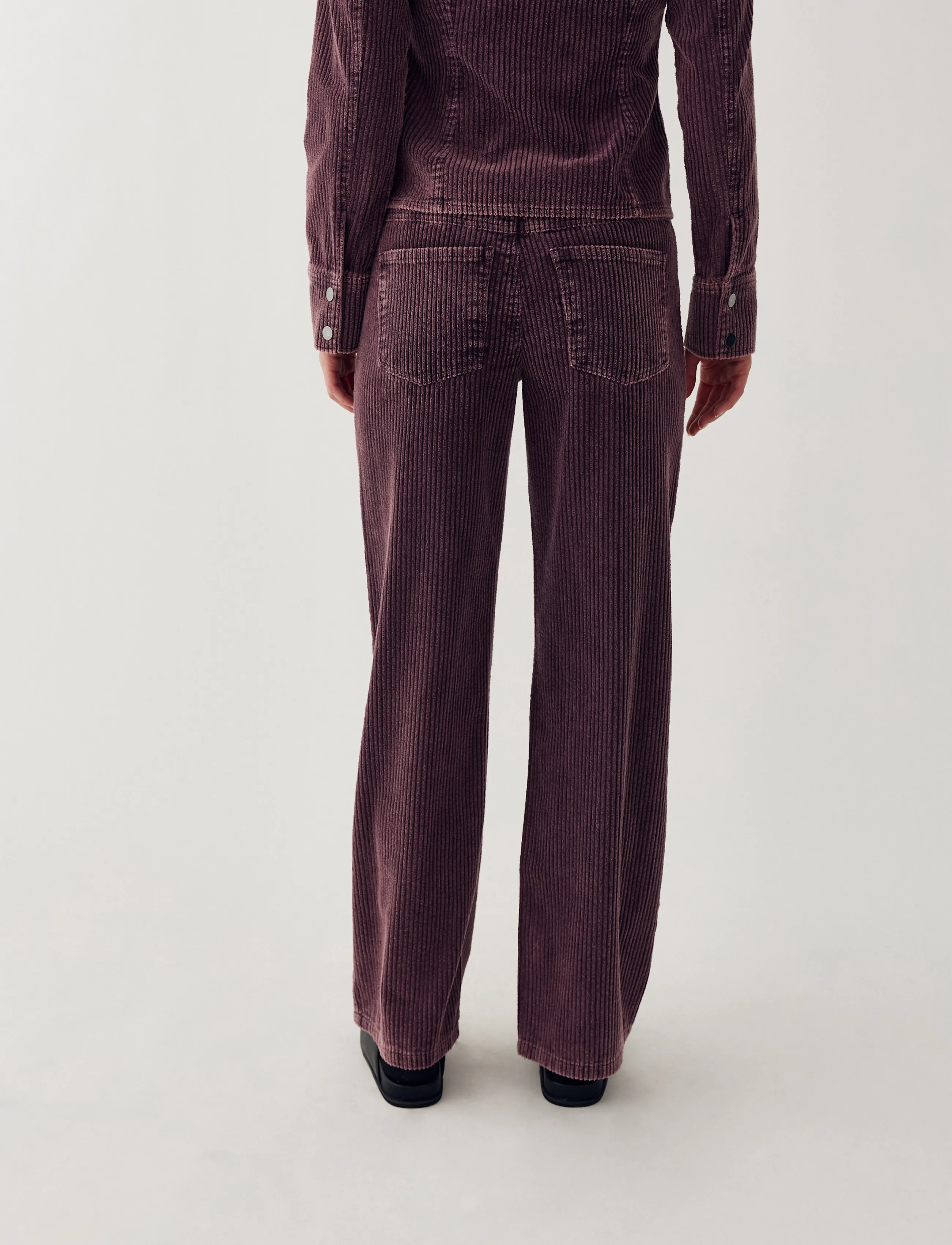 Noella - N-Melo MW Pants - vida byxor - winter bloom wash - 3
