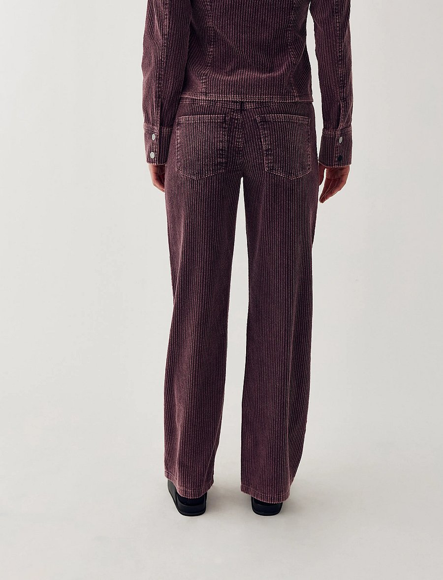 Noella - N-Melo MW Pants - vida byxor - winter bloom wash - 3