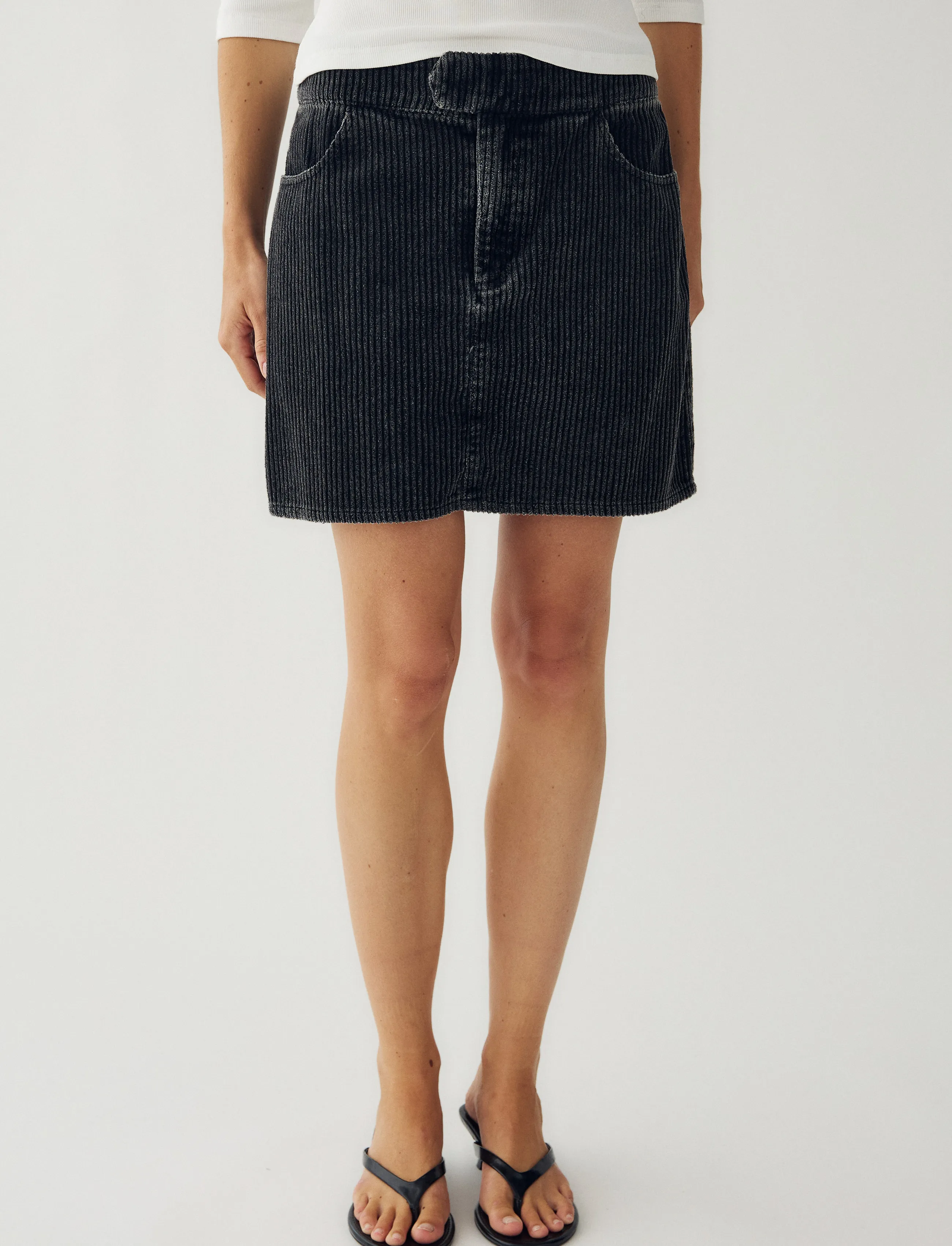Noella - N-Merryll Skirt - short skirts - black wash - 0