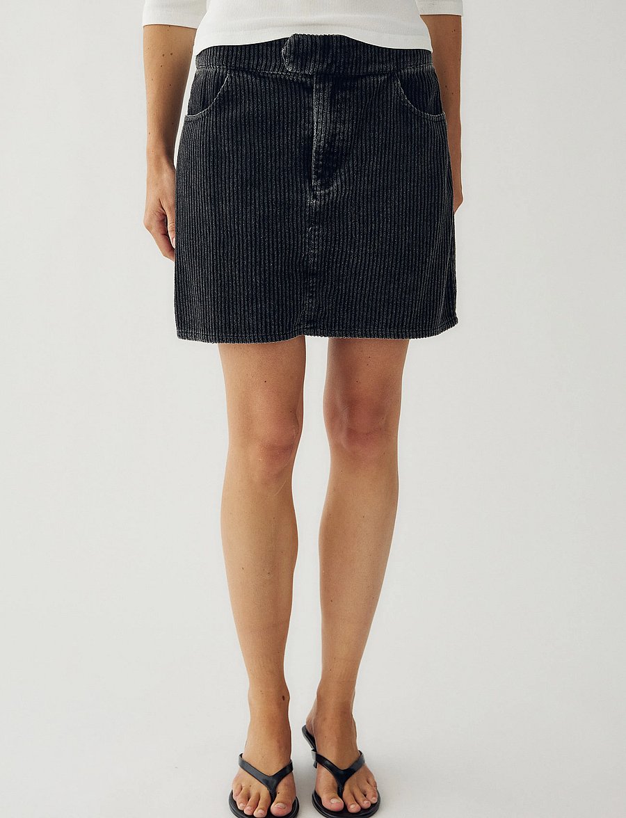Noella - N-Merryll Skirt - short skirts - black wash - 0