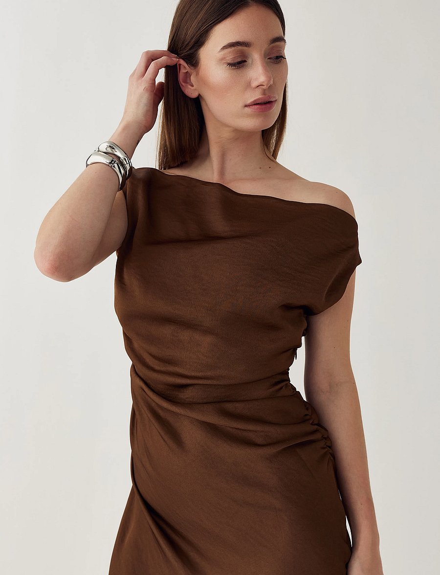 Noella - N-Mignonette Dress - abendkleider - toffee - 4